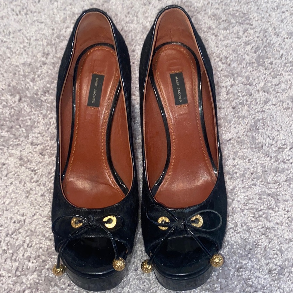 Marc Jacob’s fur pumps